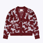 WeRuth Cardigan bordeaux/blue
