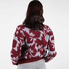 WeRuth Cardigan bordeaux/blue