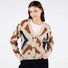 WeRuth Cardigan navy blue/beige