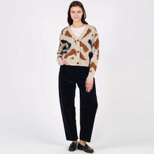 WeRuth Cardigan navy blue/beige
