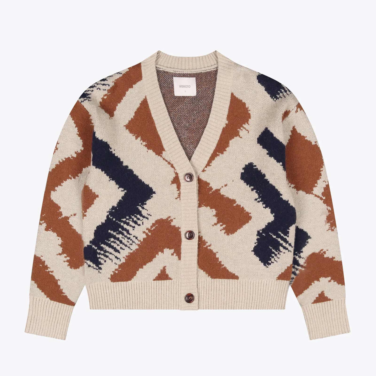 WeRuth Cardigan navy blue/beige