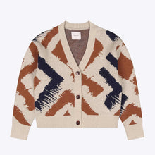 WeRuth Cardigan navy blue/beige