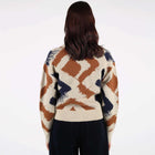 WeRuth Cardigan navy blue/beige