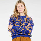 WeSage Jumper blue-beige Wemoto