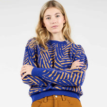 WeSage Jumper blue-beige Wemoto