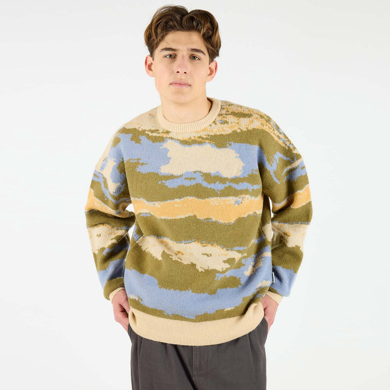WeShane Jumper light olive-blue stone Wemoto