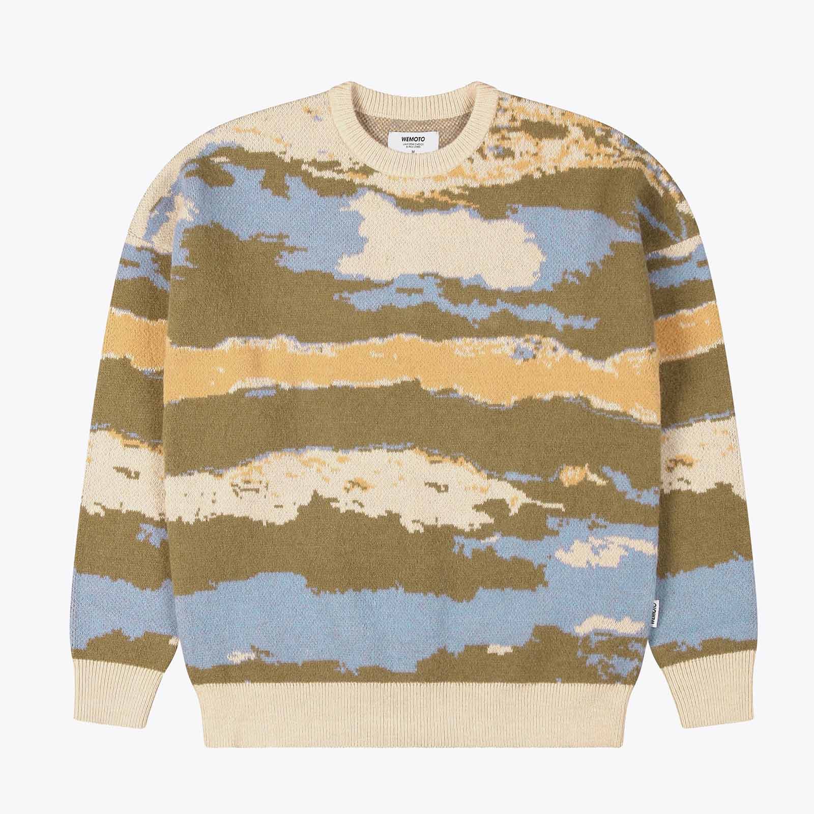 WeShane Jumper light olive-blue stone Wemoto