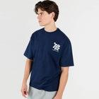 WeSpiral Tee navy blue Wemoto