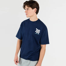 WeSpiral Tee navy blue Wemoto