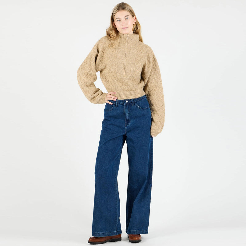 WeStef Denim Pants dark denim Wemoto