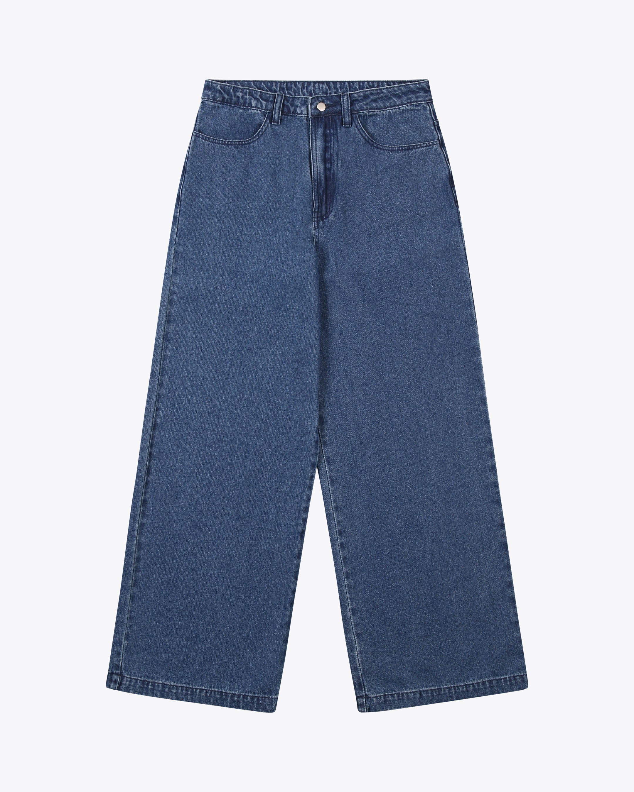 WeStef Denim Pants dark denim Wemoto