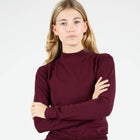 WeSue Longsleeve burgundy Wemoto