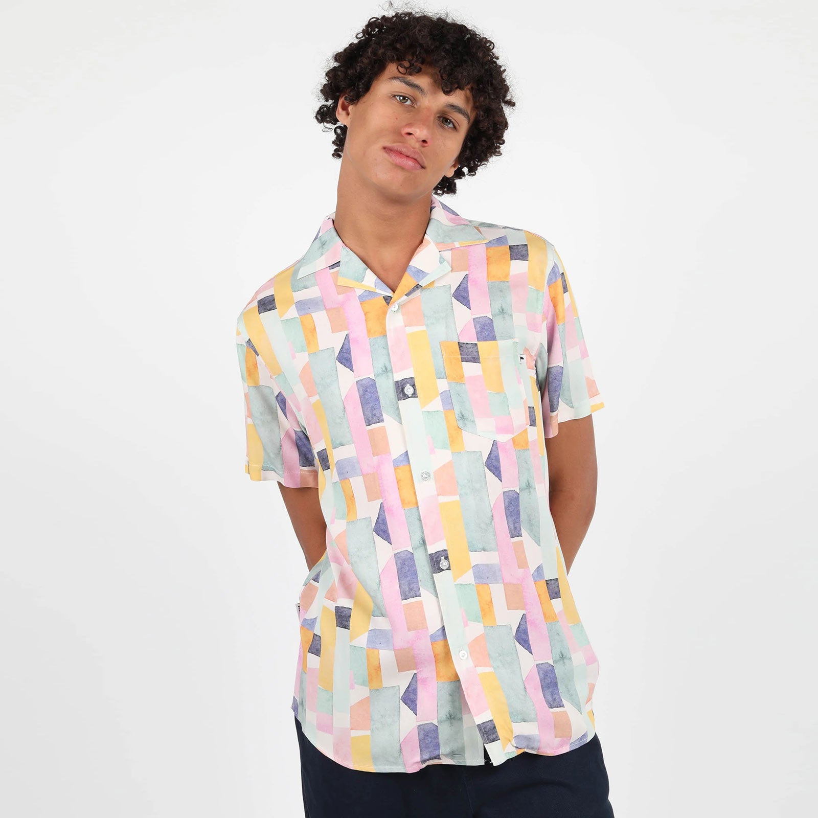 WeVernon Short Sleeve Shirt sand