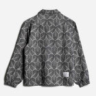 Aidan Jacket nero jacquard Wooden