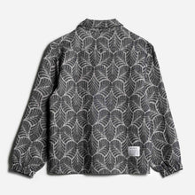 Aidan Jacket nero jacquard Wooden