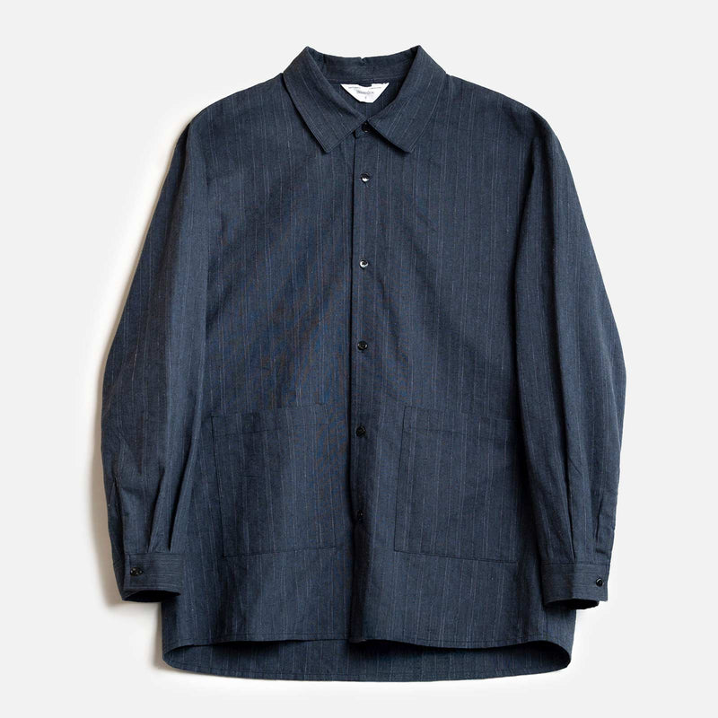 Balera Shirt Jacket denim spigato Wooden