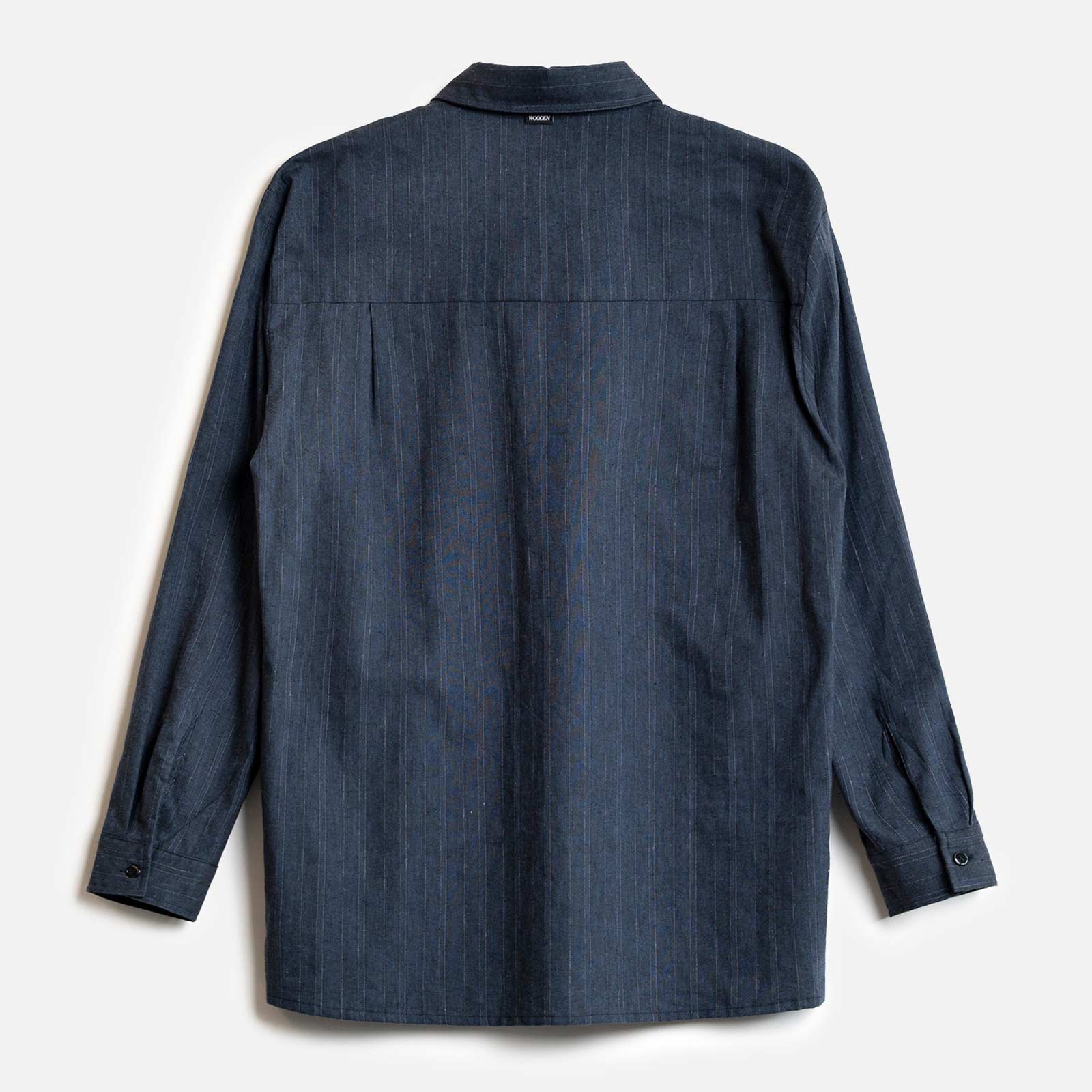 Balera Shirt Jacket denim spigato Wooden
