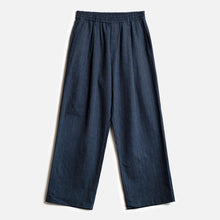 Big Osaka Pant denim spigato Wooden