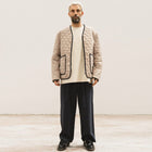 Big Osaka Pant denim spigato Wooden