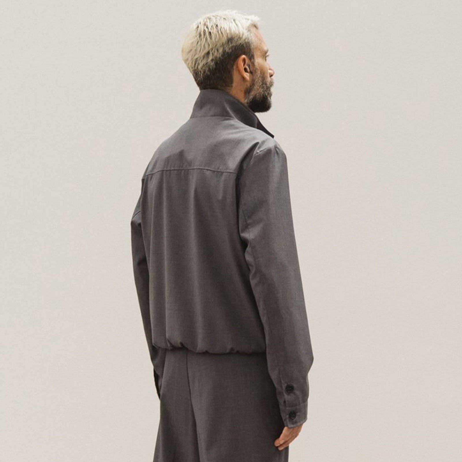 Birmingham Jacket antracite Wooden