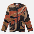 Cameron Zip Cardigan africa Wooden