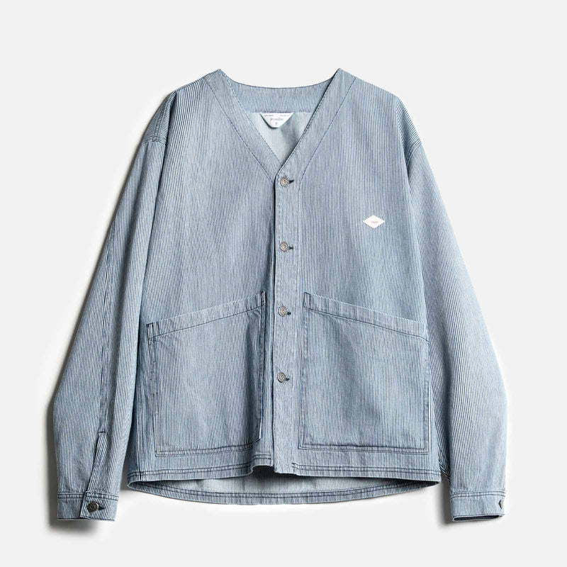 Loco Denim Jacket righe Wooden
