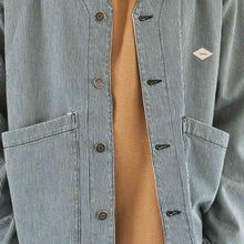 Loco Denim Jacket righe Wooden