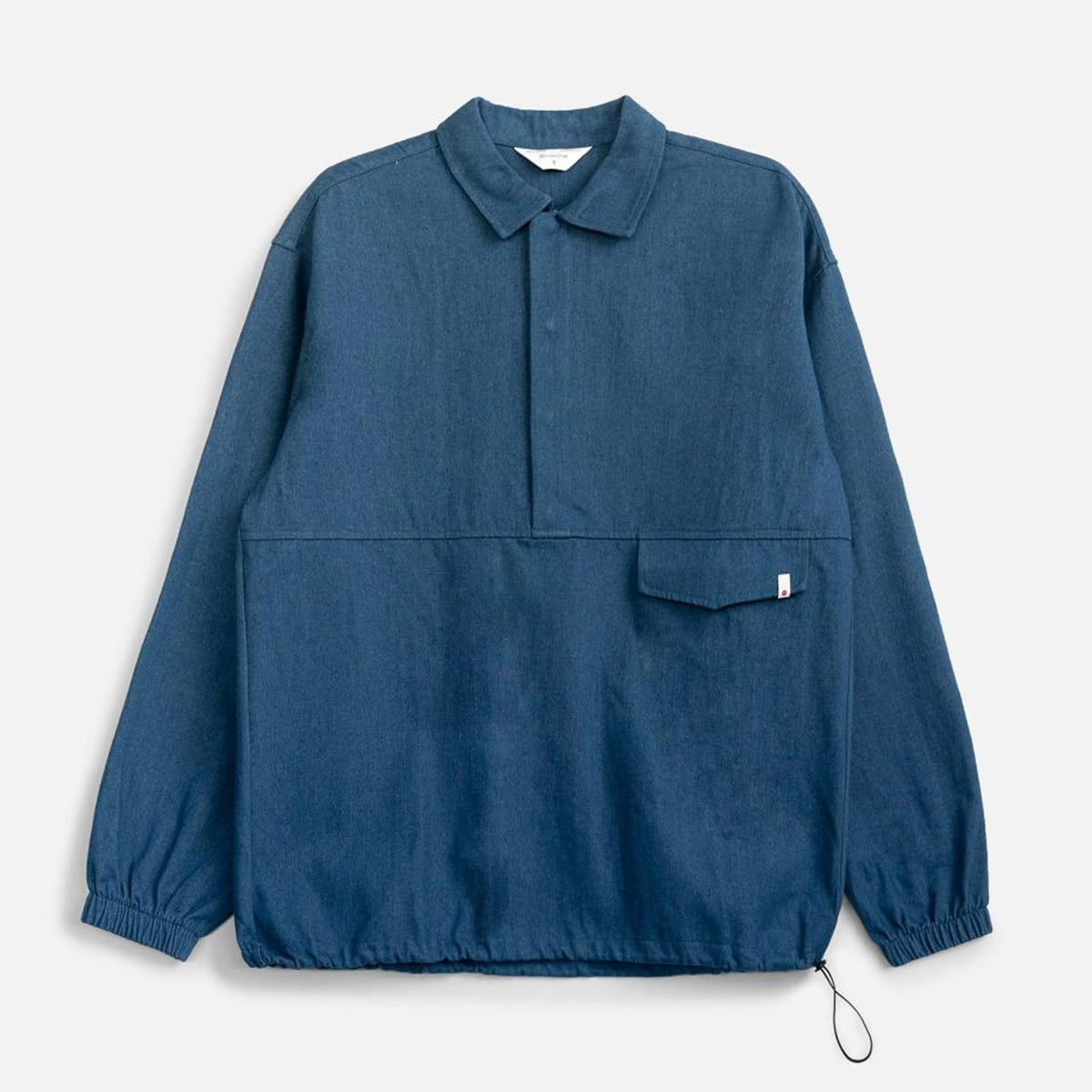 Ohio M/L Pullover PoloShirt blue denim