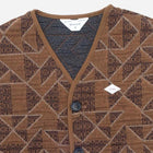 Rail Jacquard Vest terra Wooden