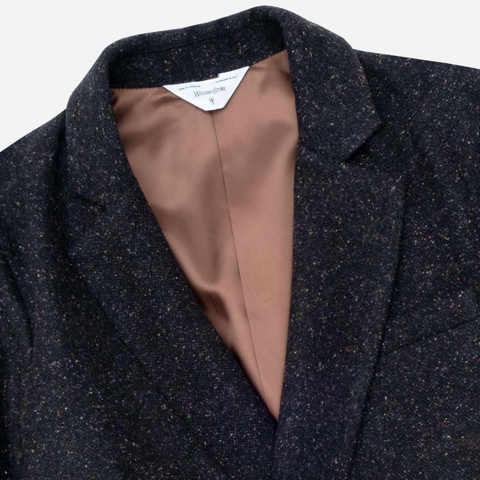 Tom Jacket nero Wooden