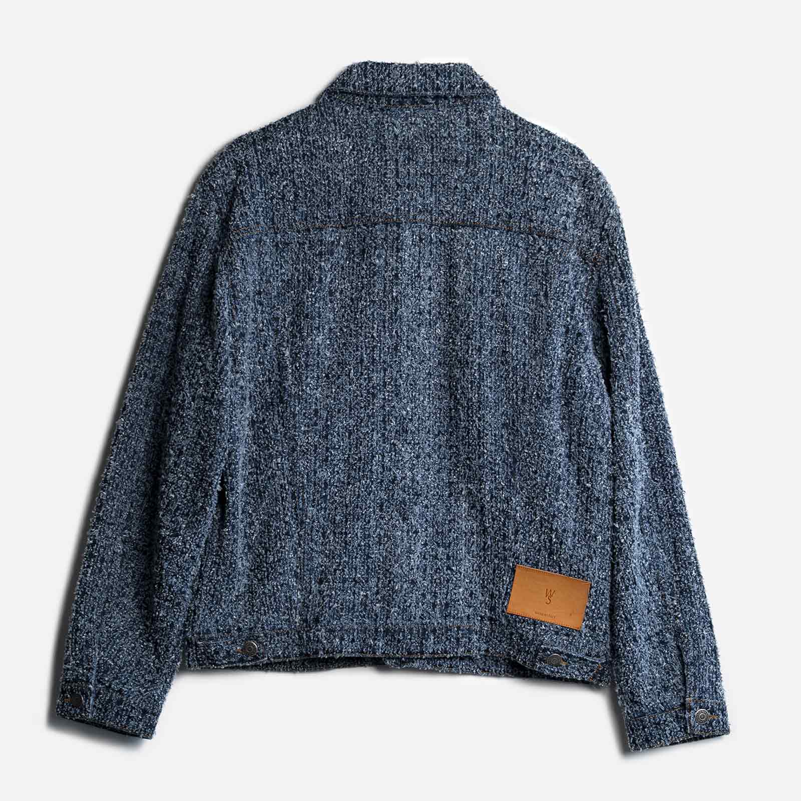 Trade 26 Jacket denim stone bouclé Wooden