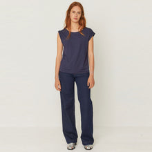 Zur-4 Tee navy violet