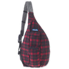 Plaid Rope Bag lumberjack