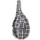Mini Plaid Rope Bag oatmeal