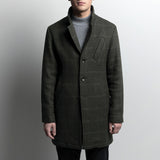 Williams Coat olive check