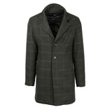 Williams Coat olive check