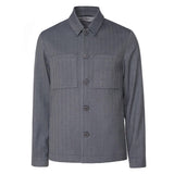 Marseille Herringbone Jacket grey/charcoal