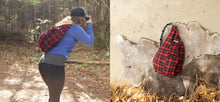 Plaid Rope Bag lumberjack
