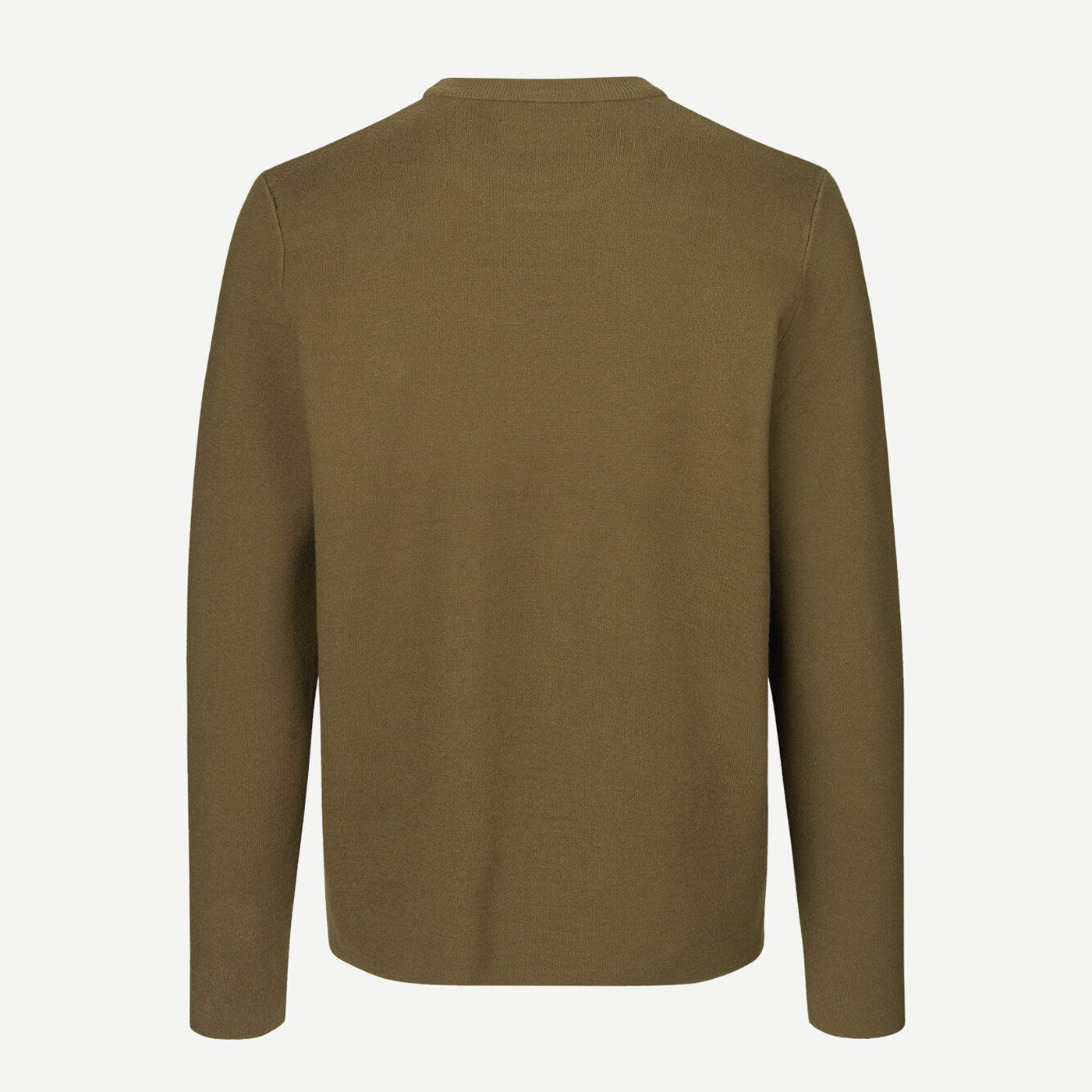 Gunan Crew Neck Jumper dark olive