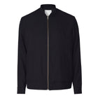 Marshall Wool Bomber Jacket dark navy