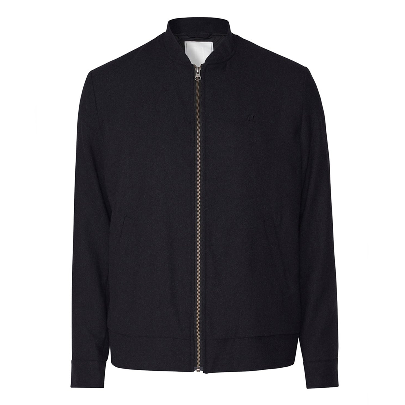 Marshall Wool Bomber Jacket dark navy