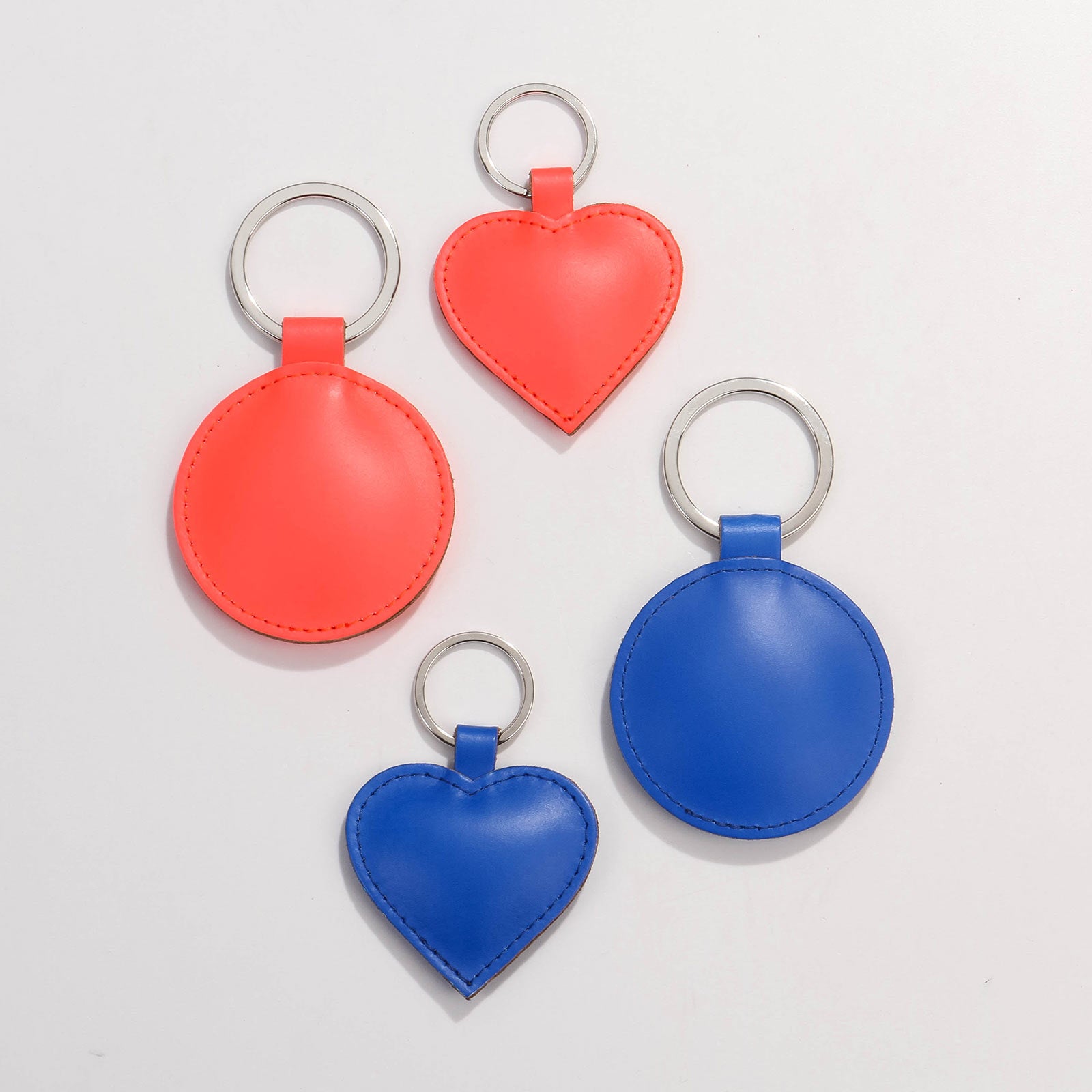 Dot Keyring neon blue