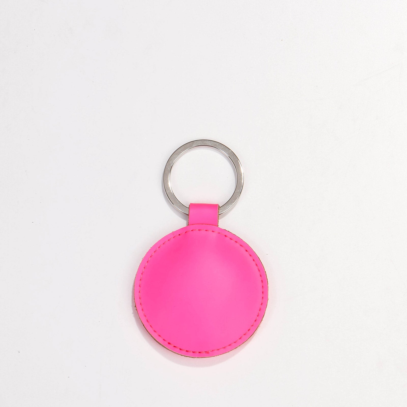 Dot Keyring neon pink