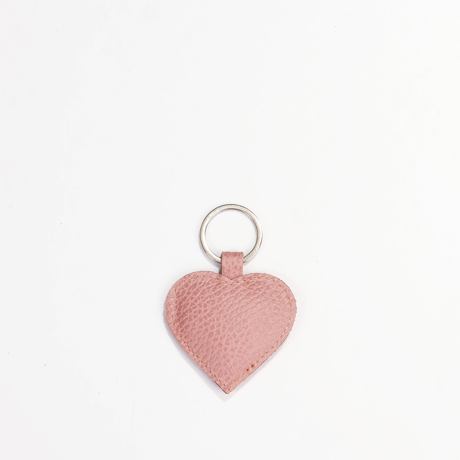 Heart Keyring dull rosé