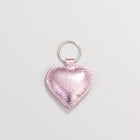 Heart Keyring metallic rosé