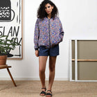Pat Oversized Blouson lavender