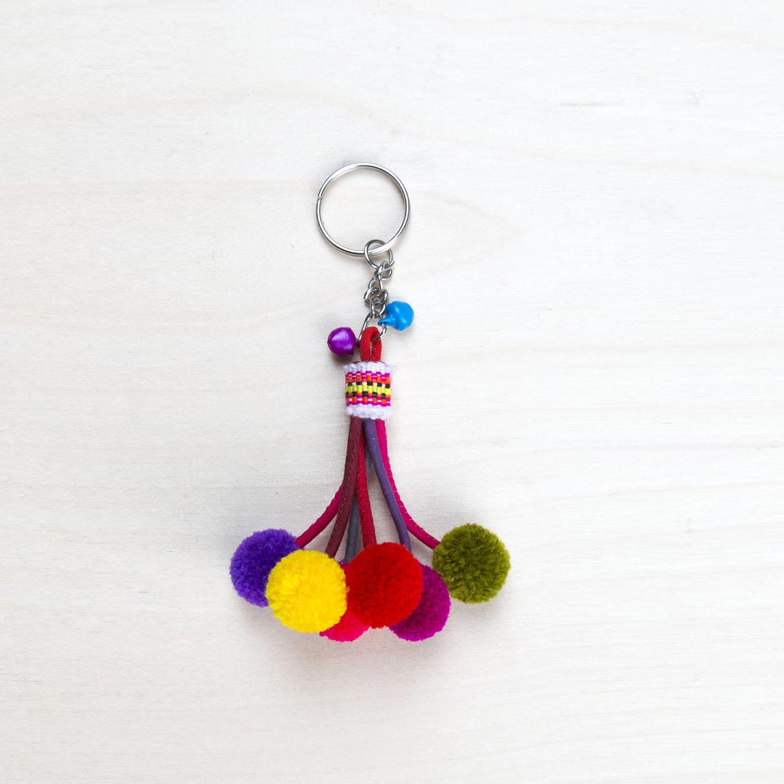 PomPom Keyring small