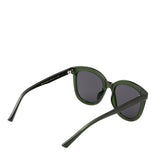 Billy Sunglasses dark green transparent