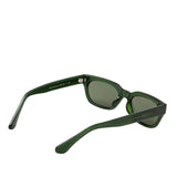 Bror Sunglasses dark green transparent
