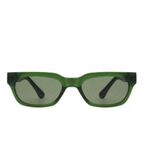 Bror Sunglasses dark green transparent